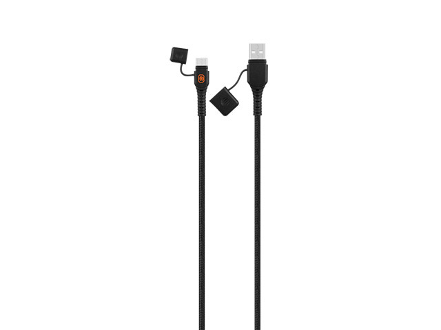 Rugged By Volkano Water-And Dust-Proof Usb To Type-C Cable -1.2M