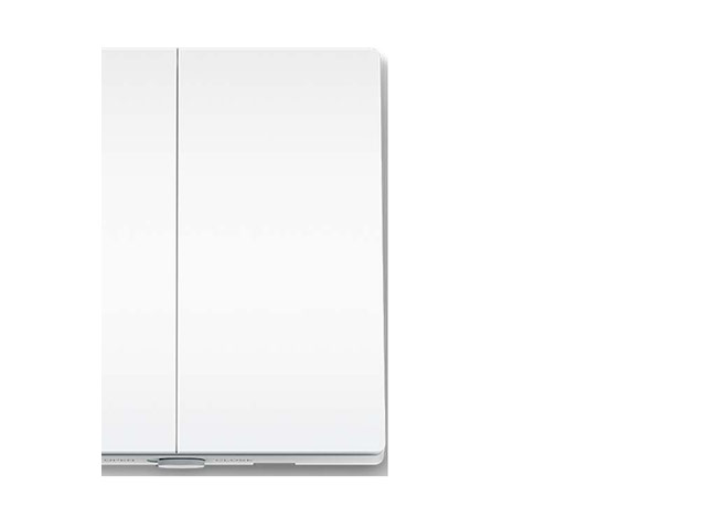 Smart Light Switch 2-Gang 1-Way Spec: 868 Mhz
