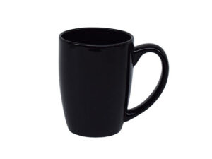 Standard Bullet Solid Black Mug 340Ml