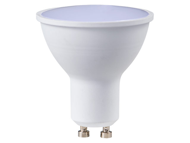 Switched 3W Gu10 Rechargeable Led Light Bulb -Cool White