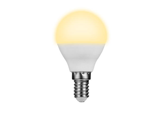 Switched 5W Golfball Led Light Bulb E14 -Warm White