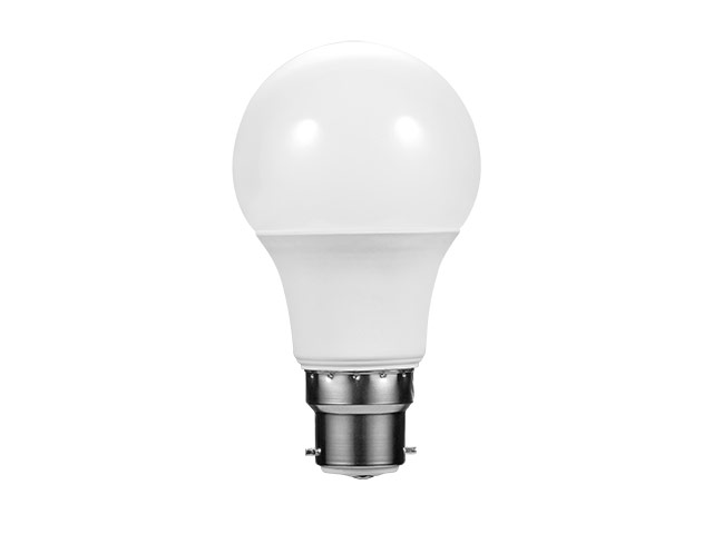 Switched 7W A60 Light Bulb B22-Cool White