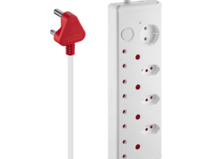 Switched Medium Surge 8 -Way Multiplug 0.5M