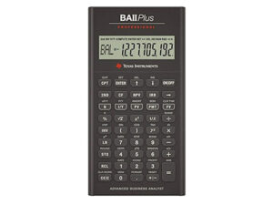 Texas Instruments Ba Ii Plus Professional