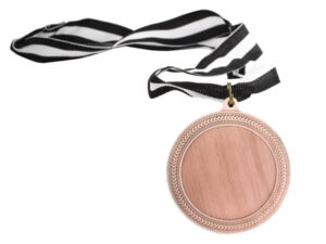 Bronze Medal And Ribbon