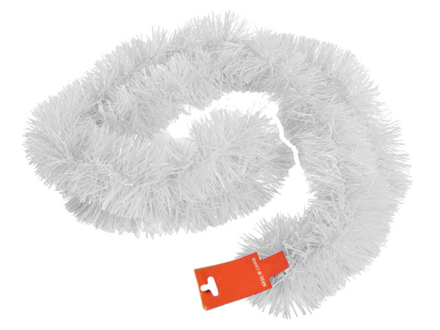 Pink or White Tinsel Garland - Image 2