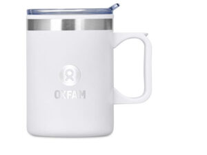 Kooshty Angelo Stainless Steel and Plastic Double-Wall Mug-360Ml