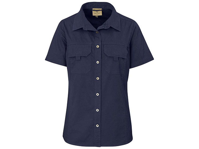 Ladies Short Sleeve Mawenzi Twill Shirt - Image 2