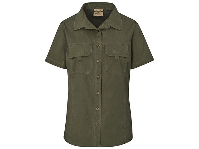 Ladies Short Sleeve Mawenzi Twill Shirt - Image 3