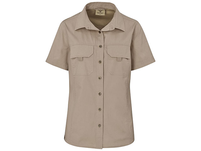 Ladies Short Sleeve Mawenzi Twill Shirt