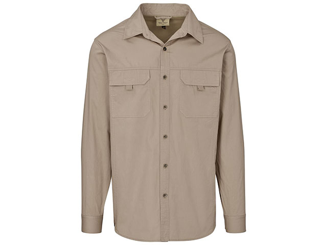 Mens Long Sleeve Mawenzi Twill Shirt - Image 2