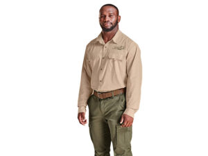 Mens Long Sleeve Mawenzi Twill Shirt