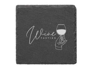 4 Piece Slate Coaster Set