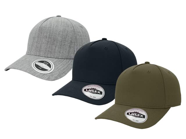 5 Panel Curved Peak Snapback Cap - Image 3