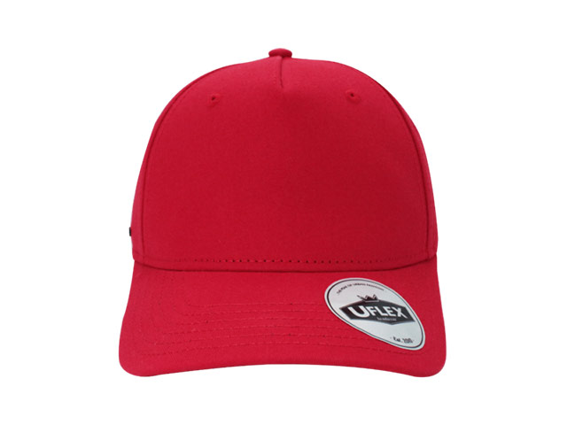 5 Panel Curved Peak Snapback Cap