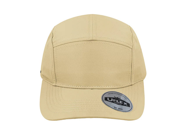 5 Panel Nylon Ripstop Flat Peak Cap - Image 4