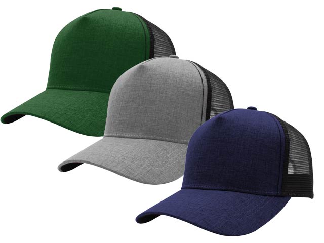 5 Panel Summer Trucker Cap - Image 2