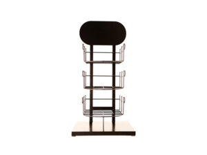 Black 3 Layer Hat Rack