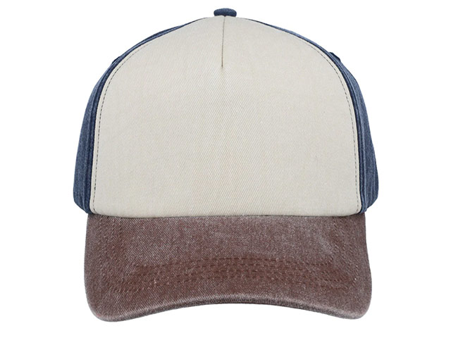 Foam Washed Colour Block Cap - Image 2