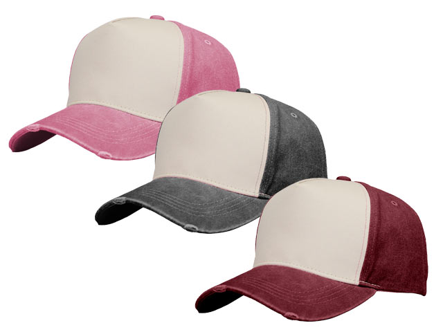Pigment Washed 5 Panel Cap - Image 2