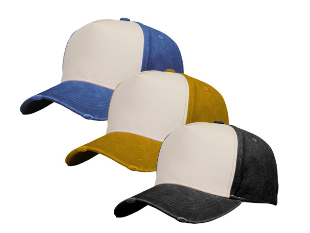 Pigment Washed 5 Panel Cap - Image 4