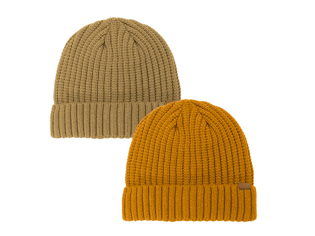 Rib Knitted Cuffed Beanie - Image 5