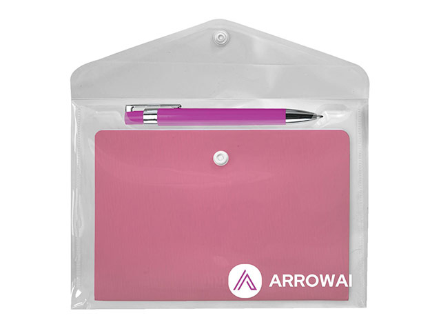 Scripted Style Notebook And Pen Set - Image 5