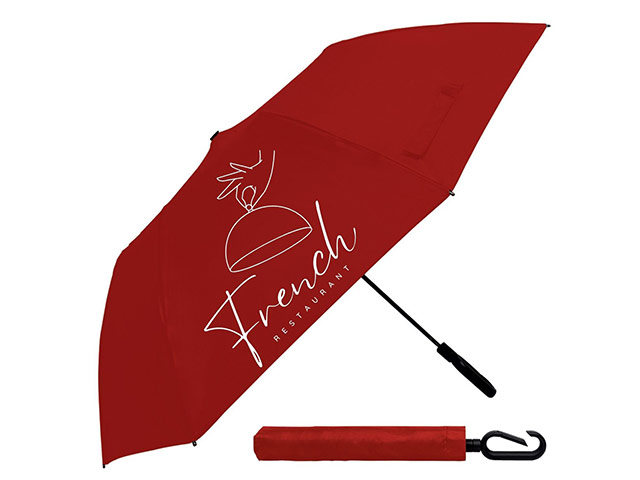 Tartan 2 Fold Umbrella - Image 2