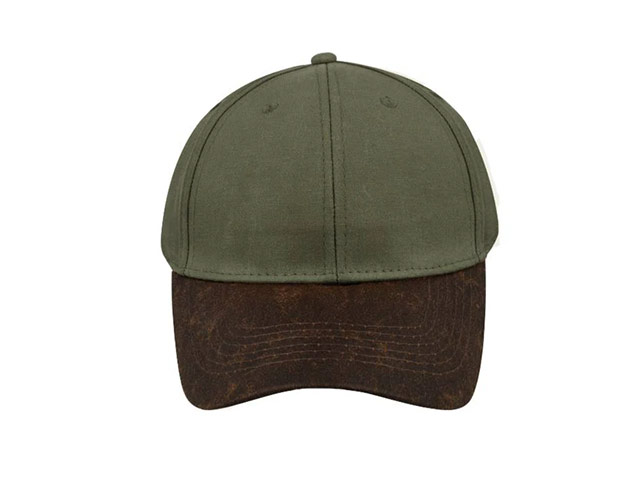 Two-Tone Waxed Oilskin 6 Panel - Image 3