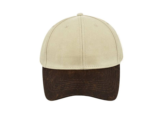 Two-Tone Waxed Oilskin 6 Panel - Image 4