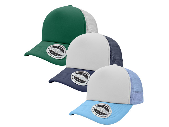 Uflex 5 Panel Curved Peak Snapback Trucker Cap - Image 5