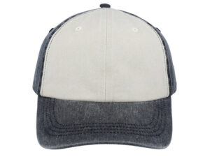 Washed Colour Block Cap