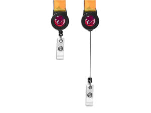 Altitude Badge Reel Double-Sided Satin Lanyard