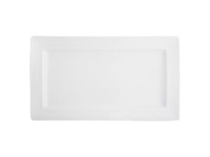 Arctic White Rectangle Plate