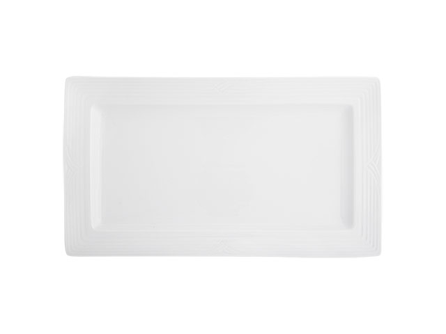 Arctic White Rectangle Plate