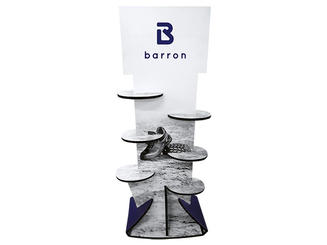 Barron 6 Level Shoe Display Stand