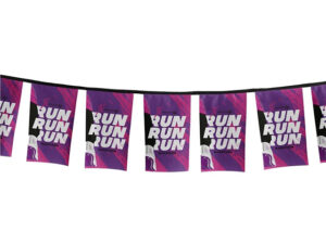 Sublimated Single-Sided Polyester Rectangle Bunting-10M