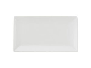 White Basics Rectangular Platter