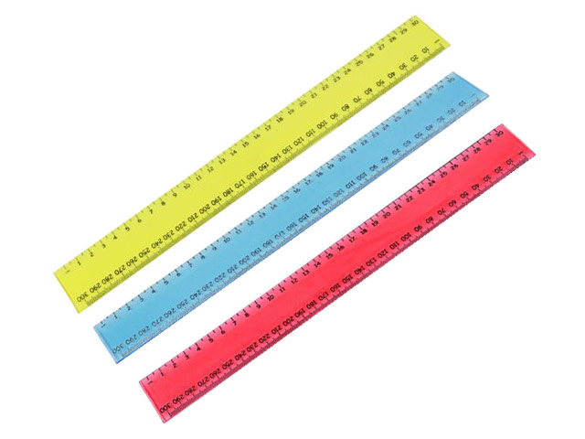 30Cm Transparent Ruler - Image 2