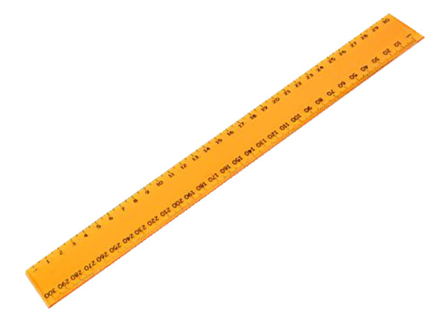 30Cm Transparent Ruler