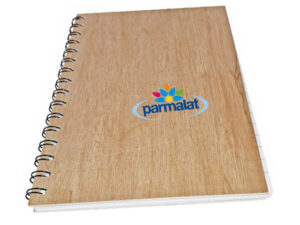 Mpho A4 Wooden Notebook