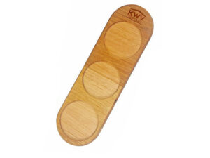Mpho Wooden Glass Serving Tray