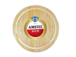 Mpho Wooden Round Coaster