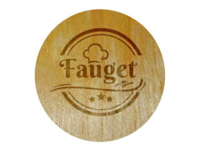 Mpho Wooden Round Coaster Set