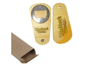 Mpho Wooden Round T Bottle Opener