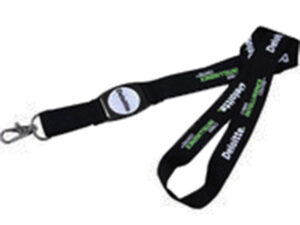 Screen Printed Domed Lanyards