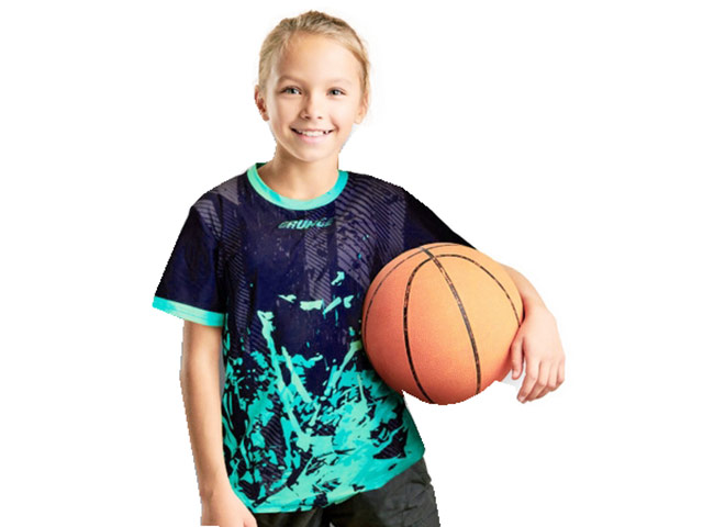 Custom Kids Crew Neck Sub T-Shirt
