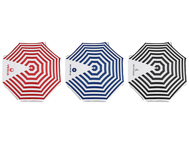 Serendipio Tanereef Stripe Beach Umbrella - Image 2