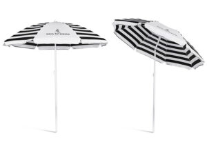 Serendipio Tanereef Stripe Beach Umbrella